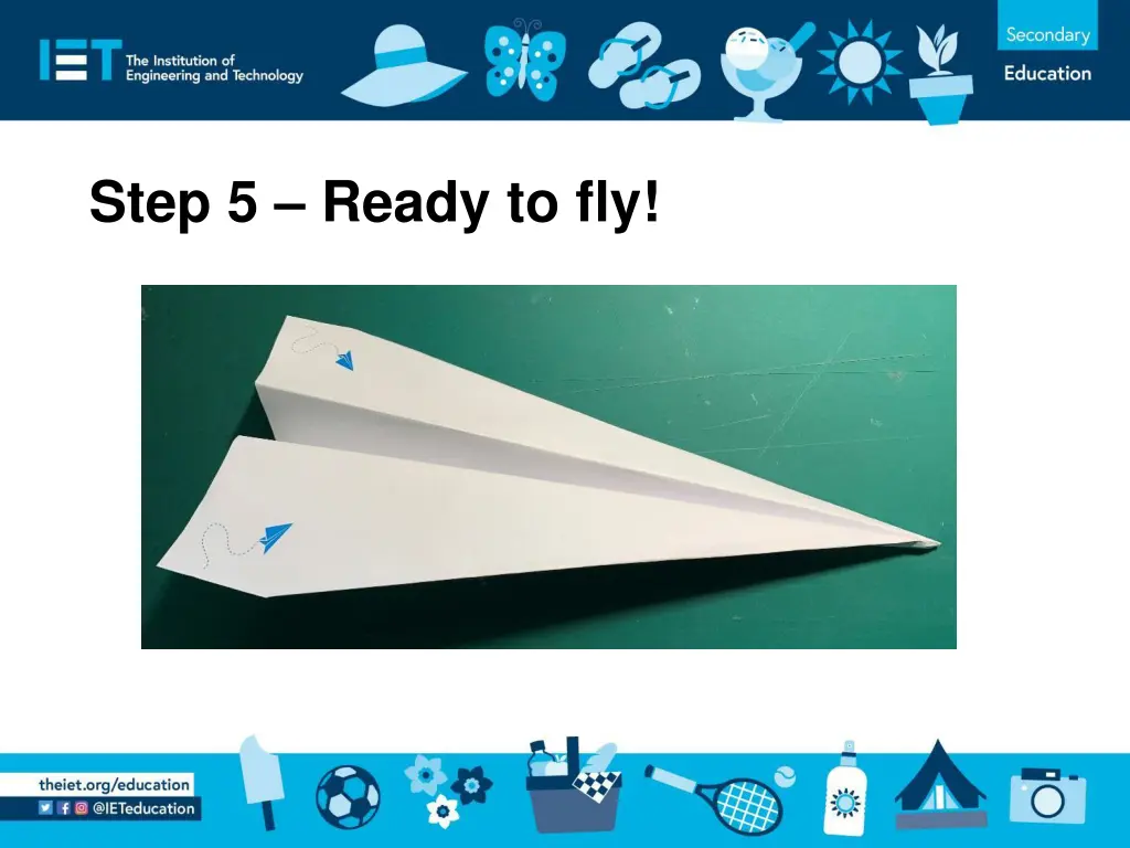 step 5 ready to fly