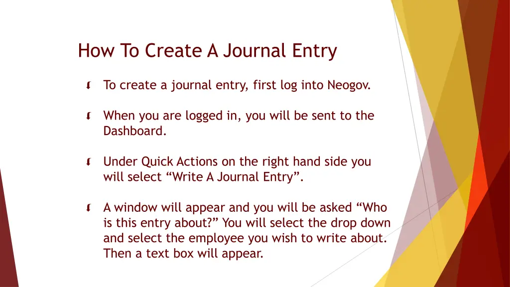 how to create a journal entry