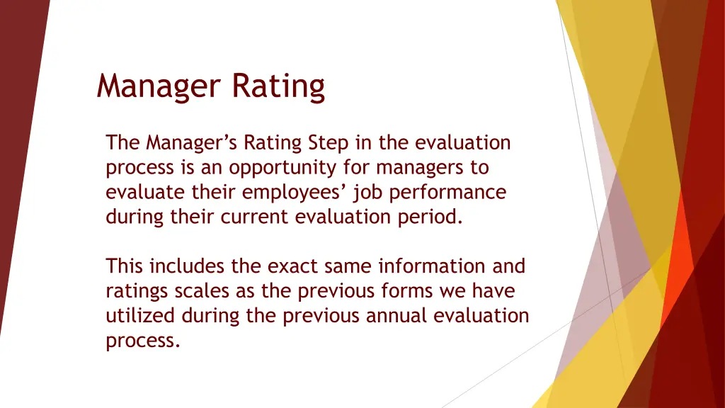 manager rating