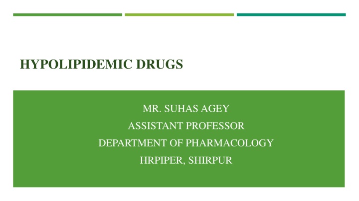 hypolipidemic drugs