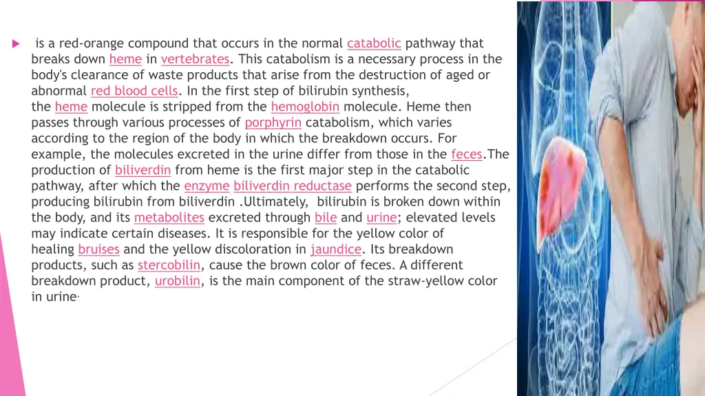 is a red orange compound that occurs