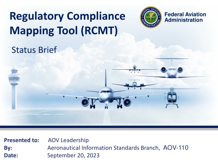 regulatory compliance mapping tool rcmt