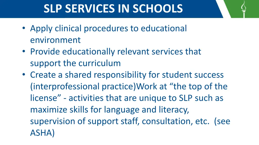 slp services in schools