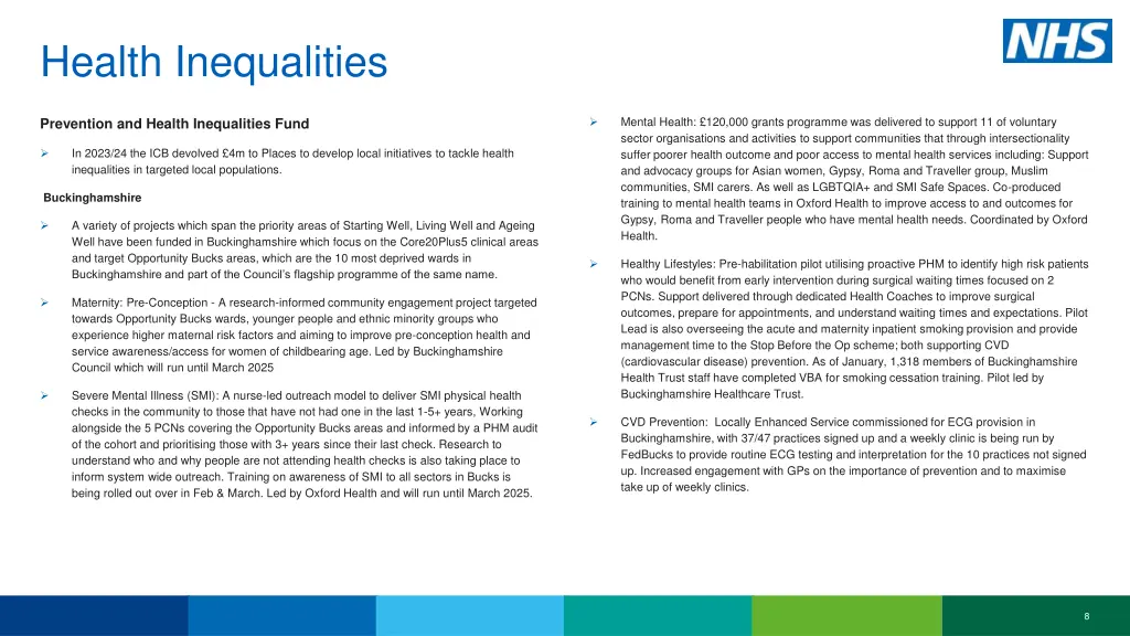 health inequalities 2