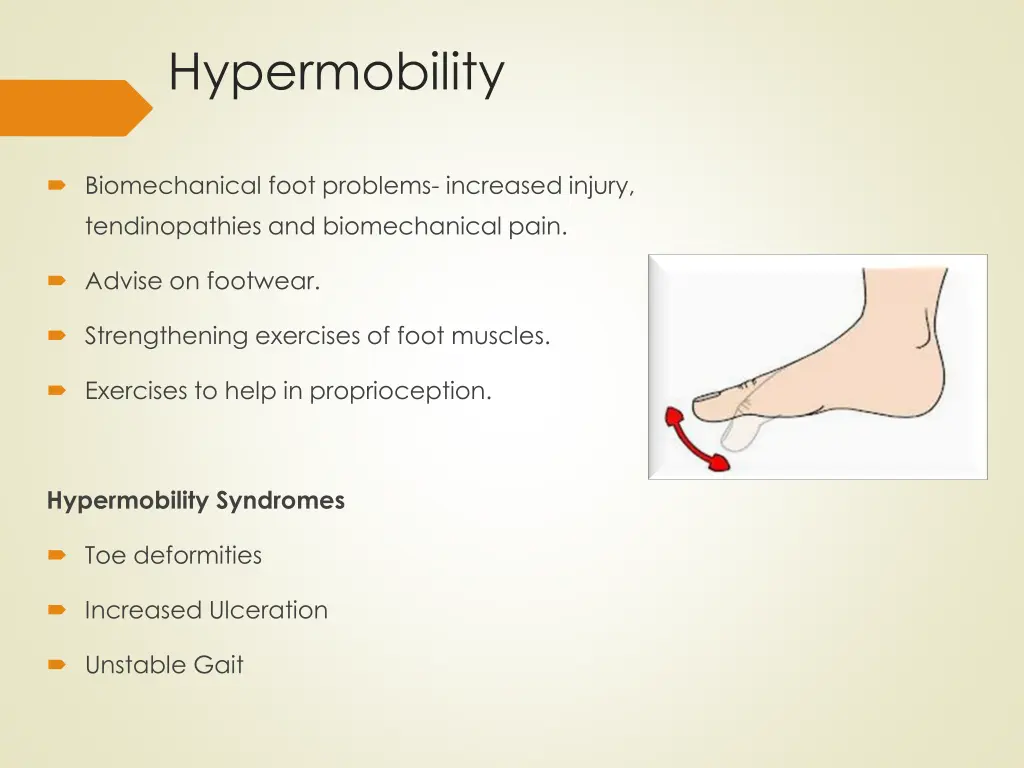 hypermobility