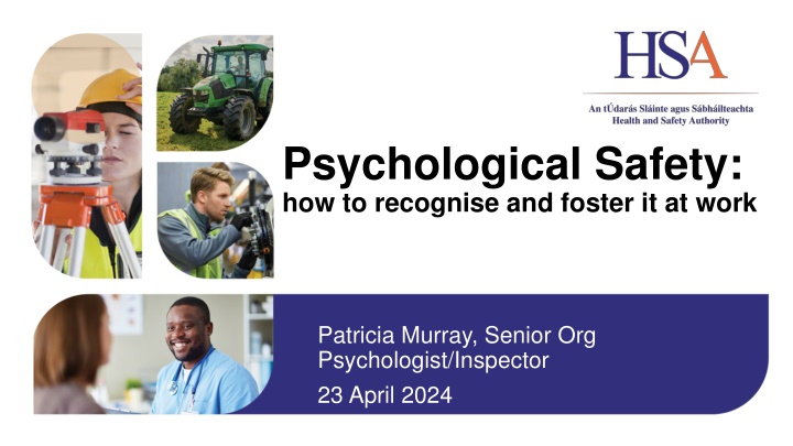 psychological safety how to recognise and foster