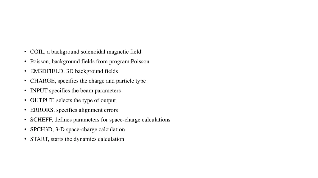 coil a background solenoidal magnetic field