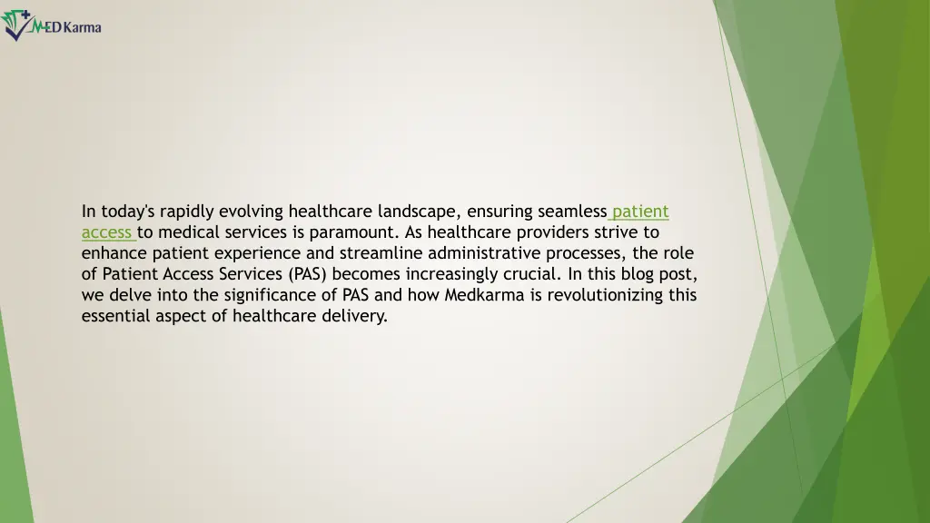 in today s rapidly evolving healthcare landscape