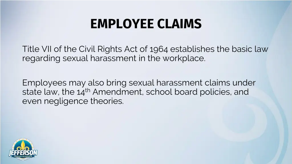 employee claims