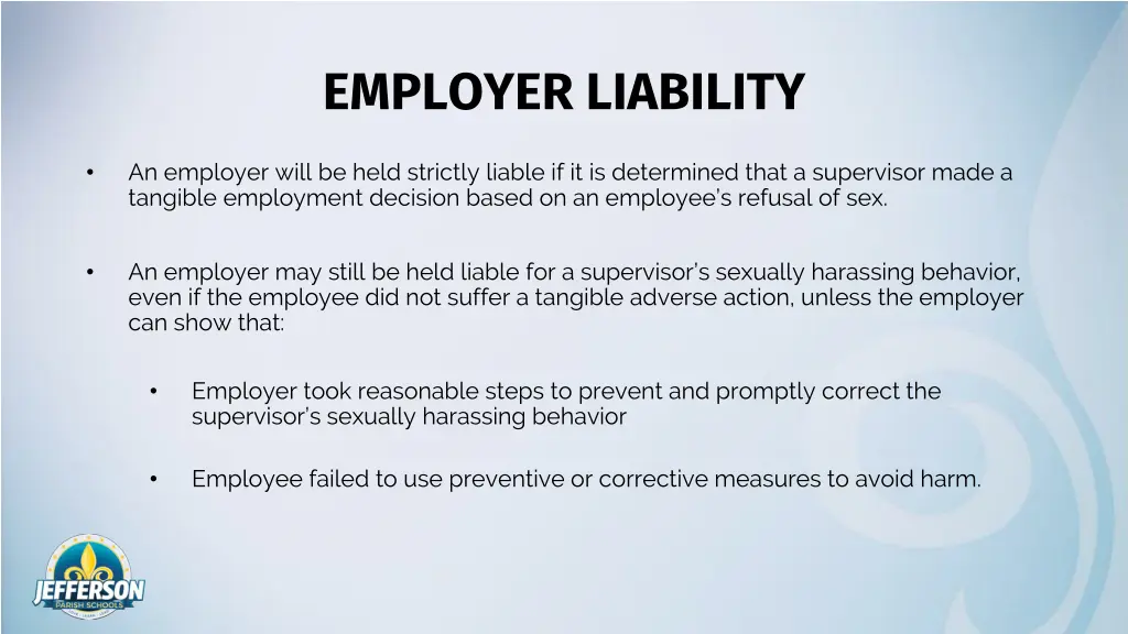 employer liability