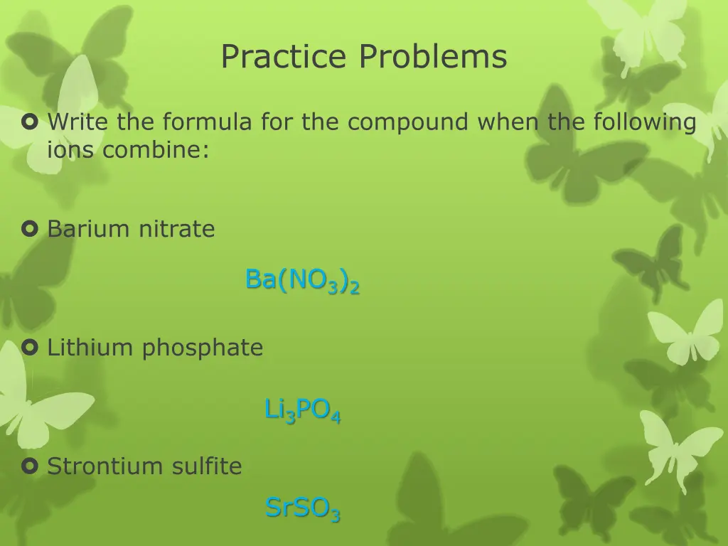 practice problems 4