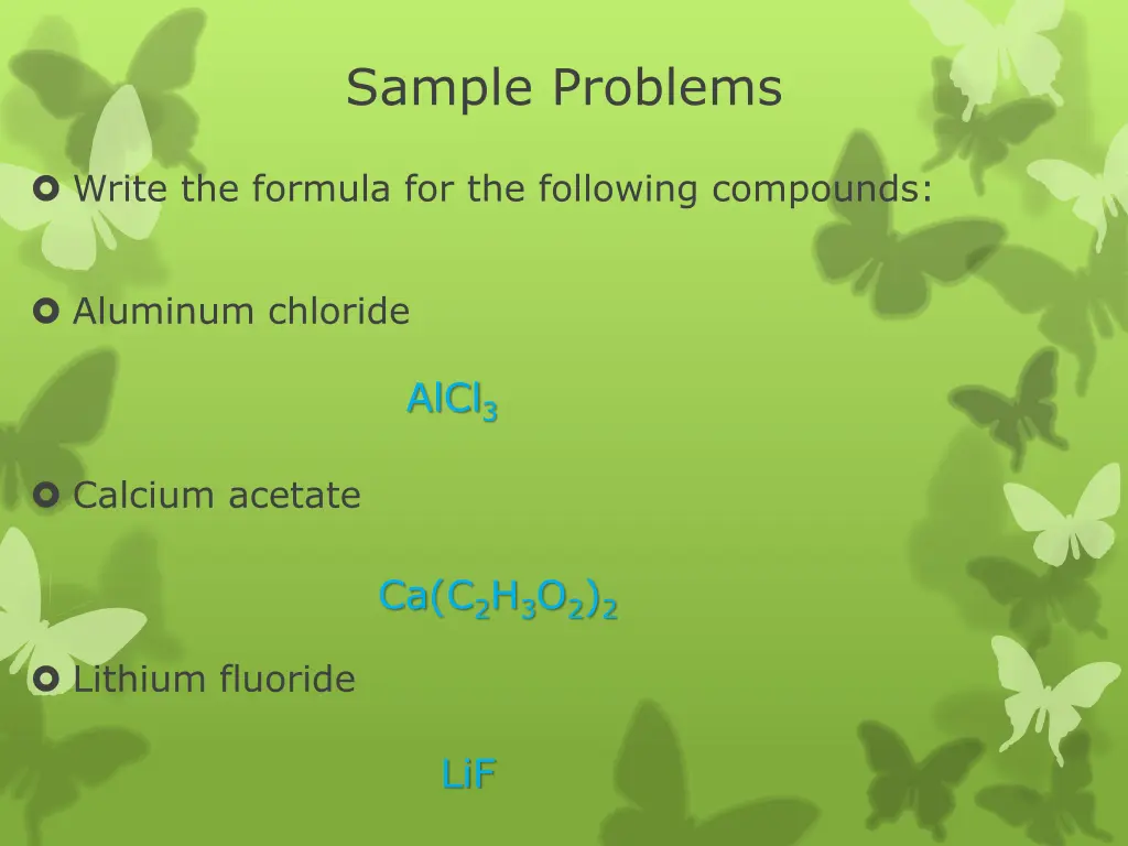 sample problems 4