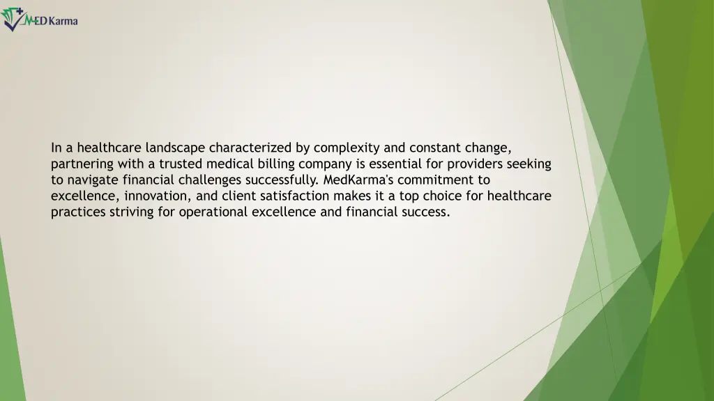 in a healthcare landscape characterized