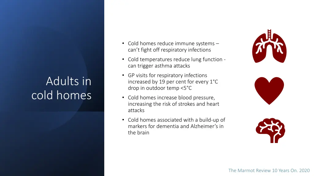 cold homes reduce immune systems can t fight