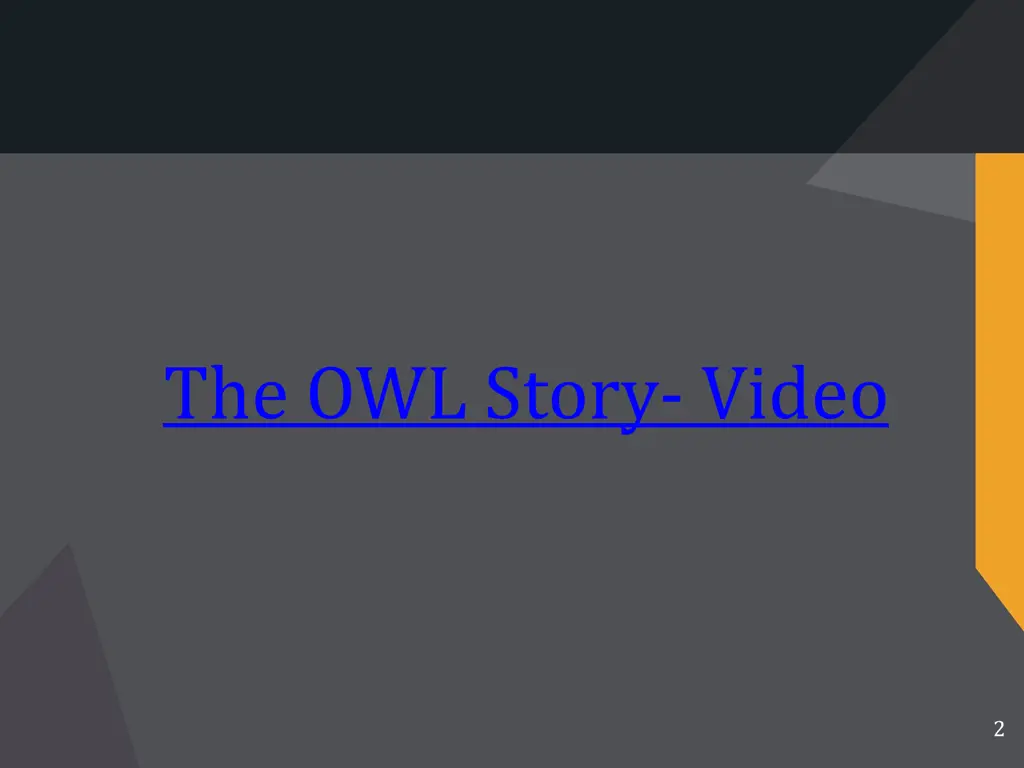 the owl story video