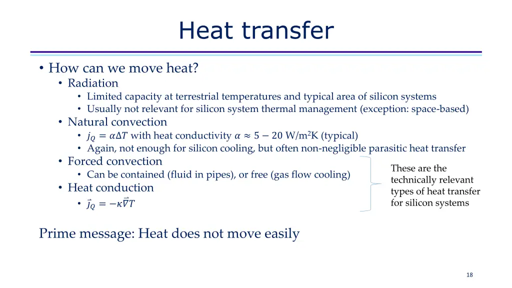 heat transfer