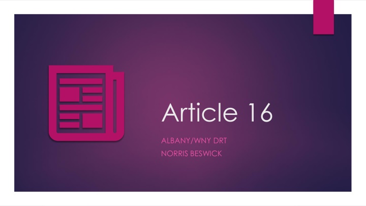 article 16