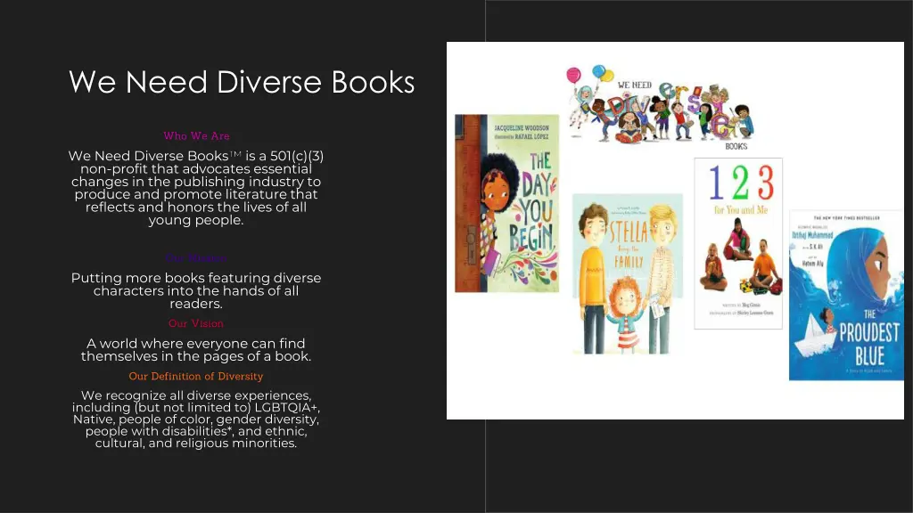 we need diverse books