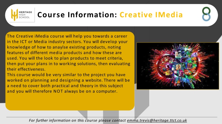 course information creative imedia