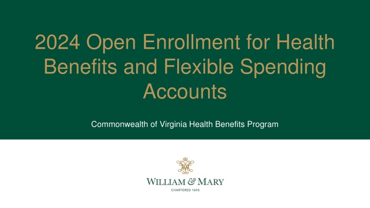 2024 open enrollment for health benefits