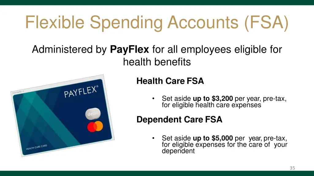 flexible spending accounts fsa