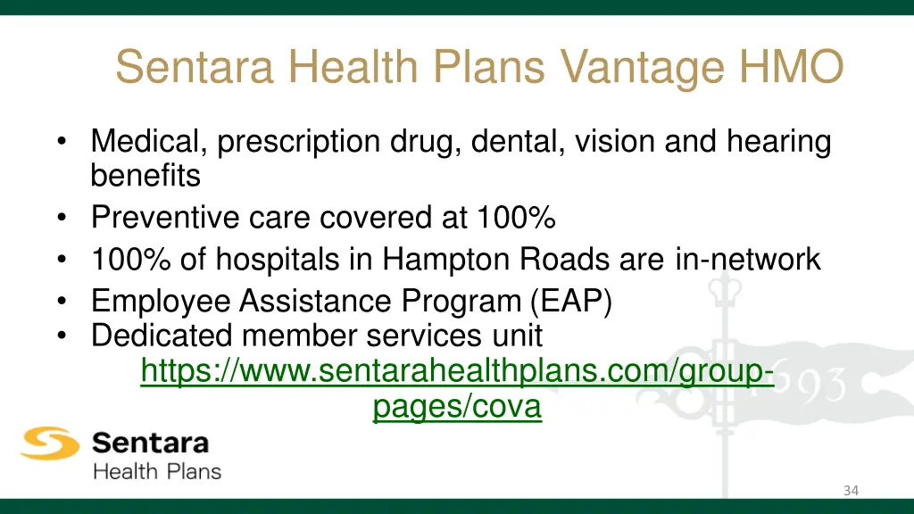 sentara health plans vantage hmo