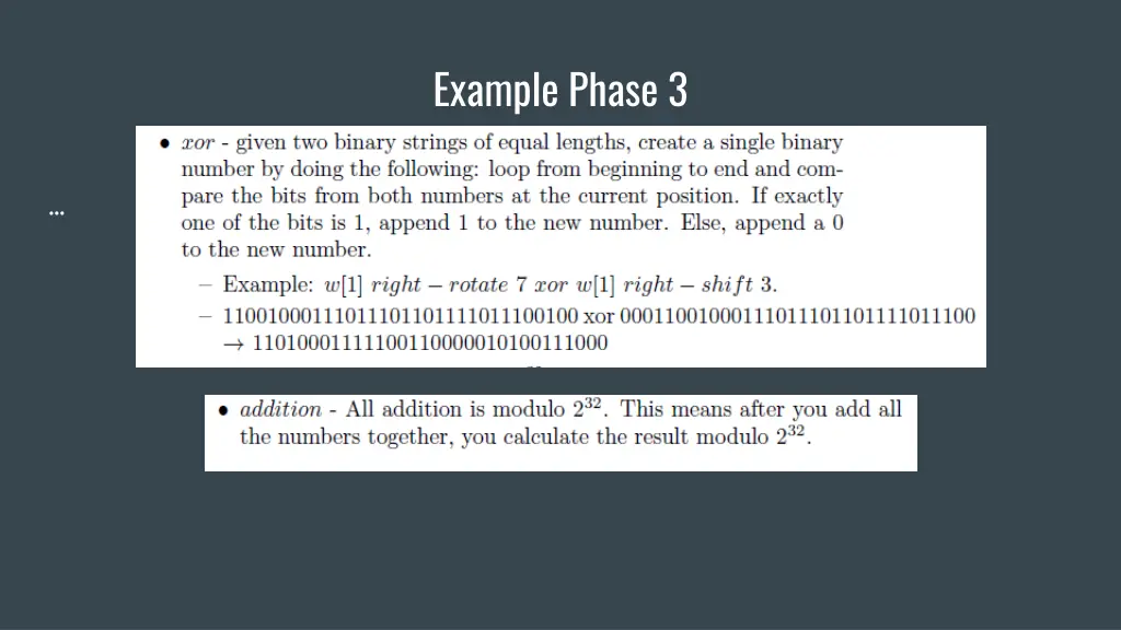 example phase 3 2