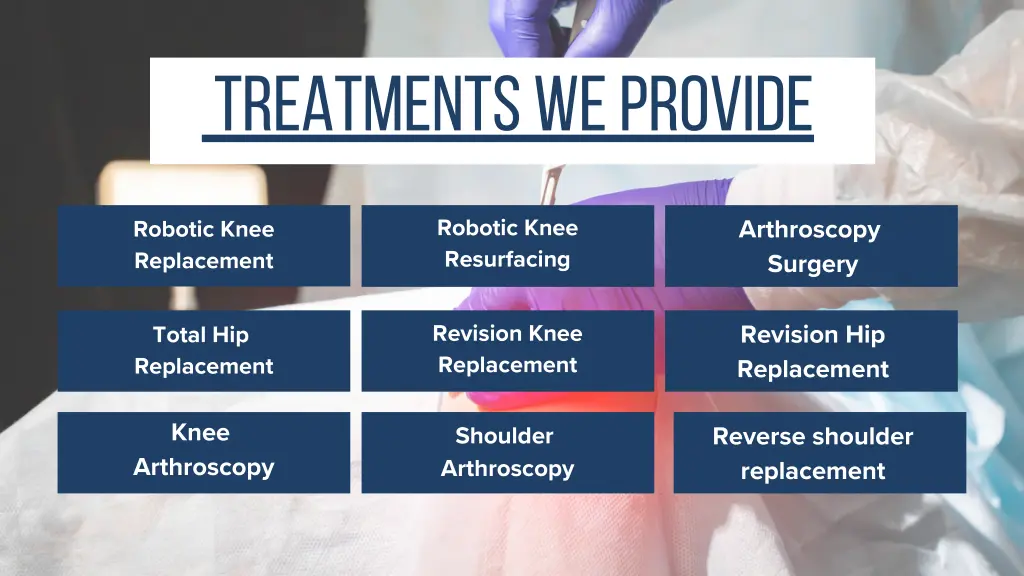 treatments we provide