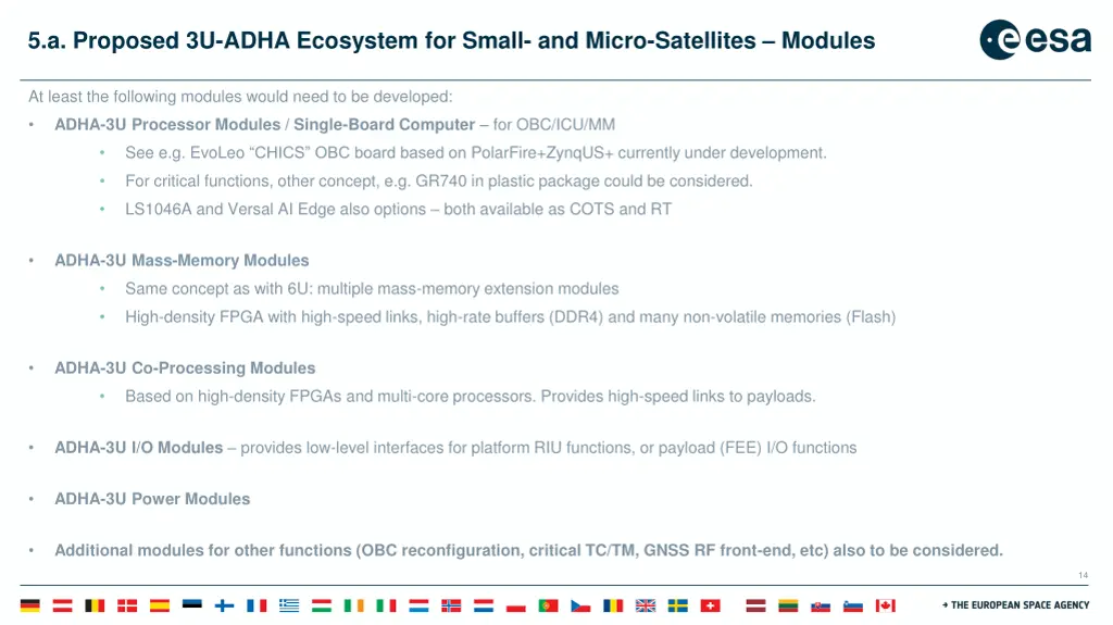 5 a proposed 3u adha ecosystem for small