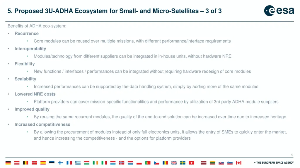 5 proposed 3u adha ecosystem for small and micro 2