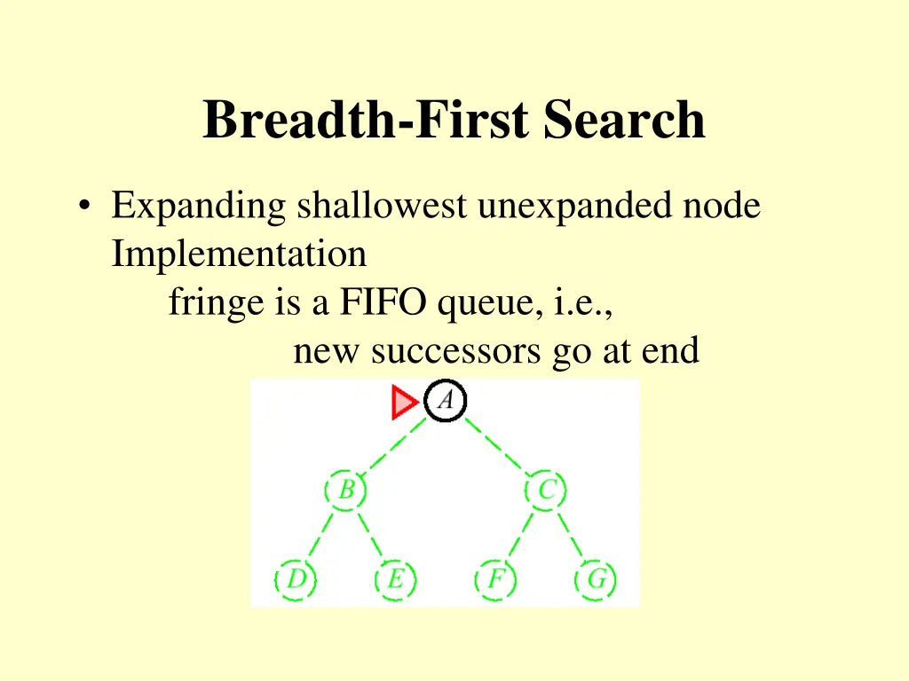 breadth first search