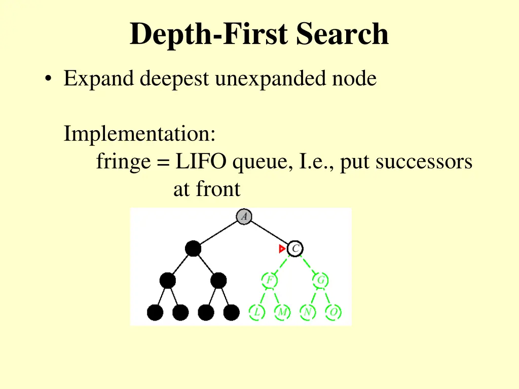 depth first search 8