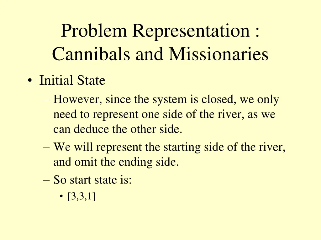 problem representation cannibals and missionaries 1