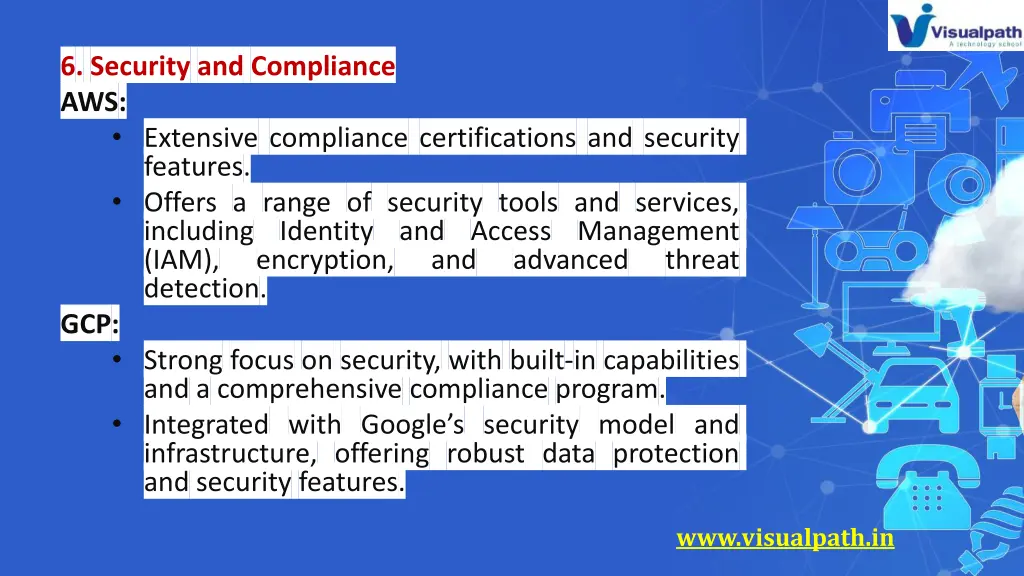 6 security and compliance aws extensive