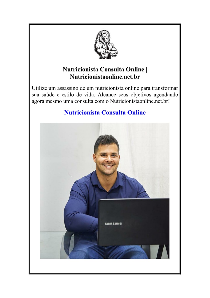 nutricionista consulta online nutricionistaonline