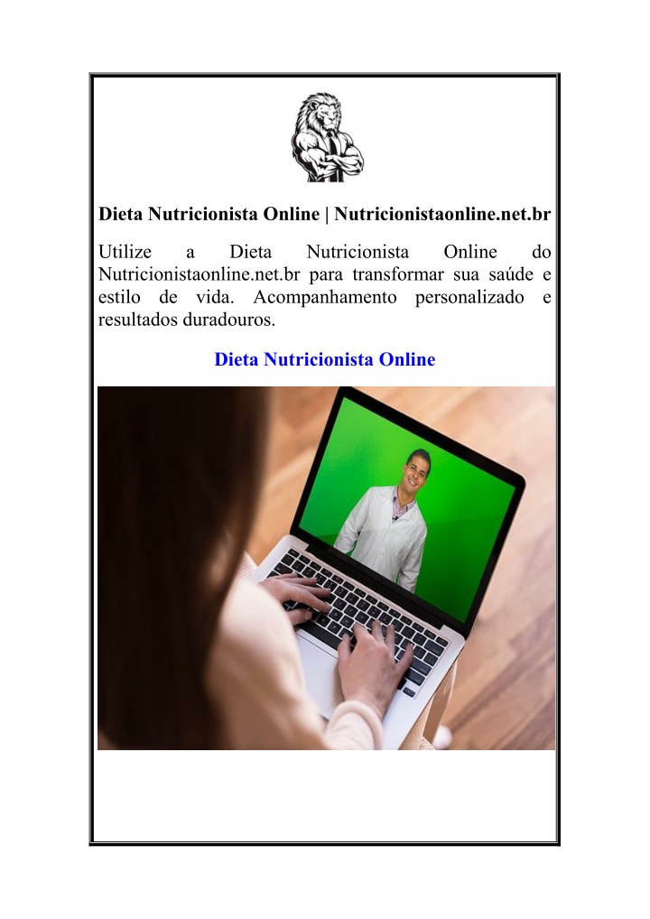 dieta nutricionista online nutricionistaonline