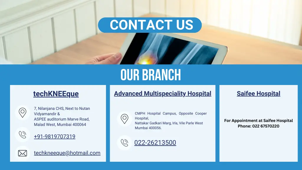 contact us