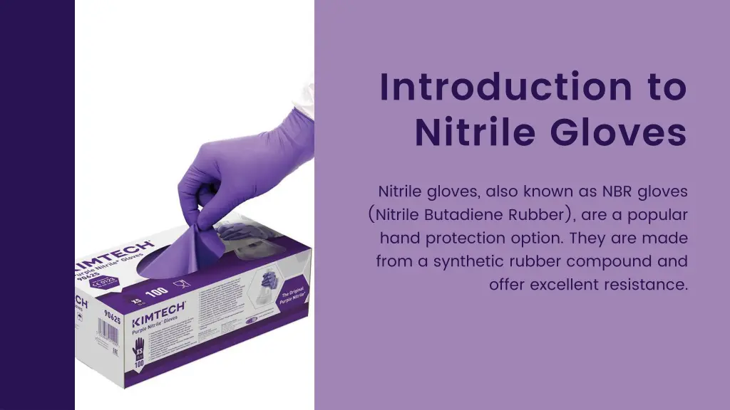 introduction to nitrile gloves