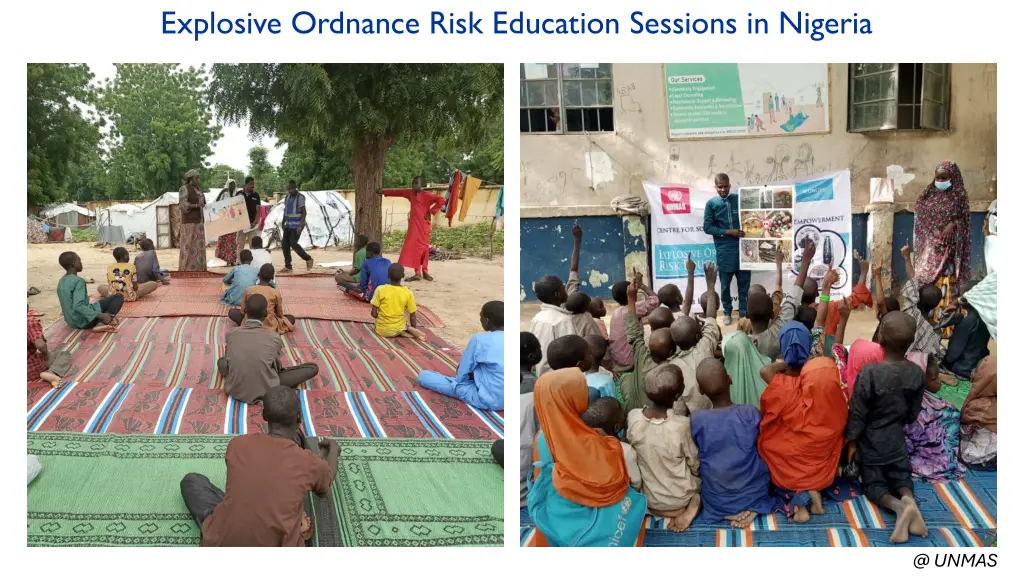 explosive ordnance risk education sessions