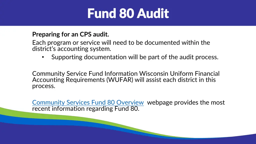 fund 80 audit fund 80 audit 2