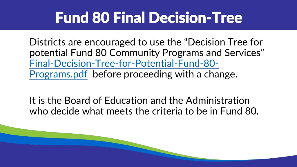 fund 80 final decision fund 80 final decision tree 1