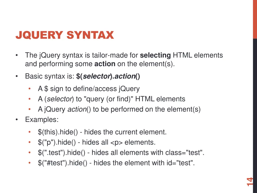 jquery syntax