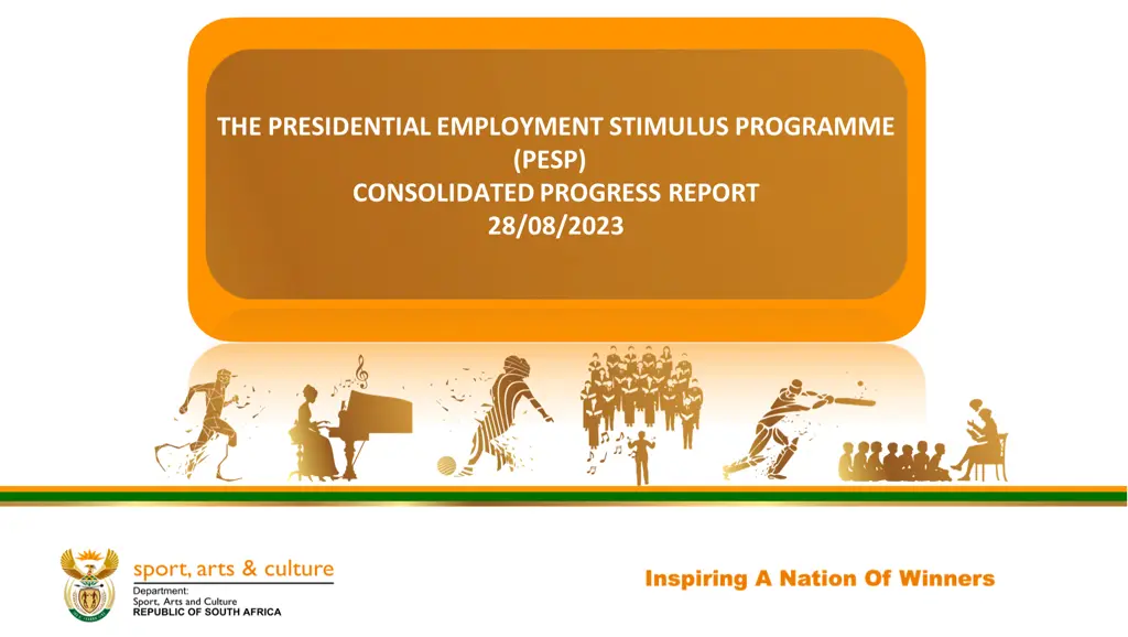 the presidential employment stimulus programme