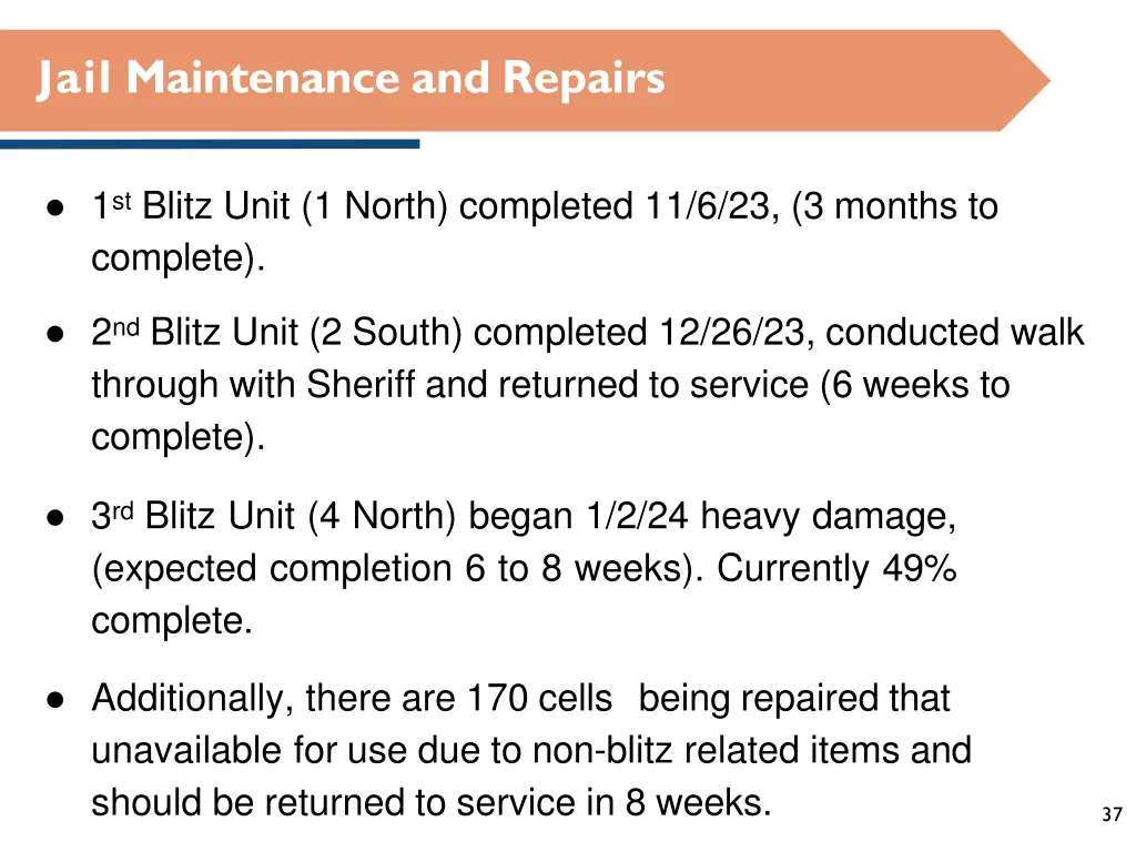 jail maintenance and repairs 1