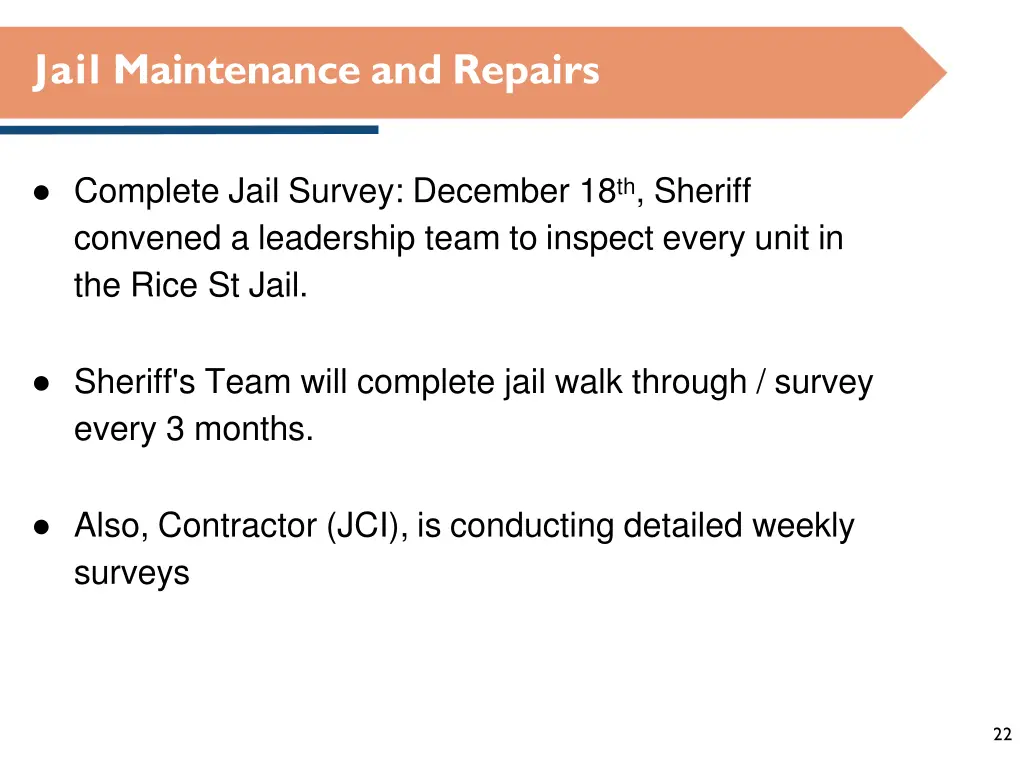 jail maintenance and repairs 2