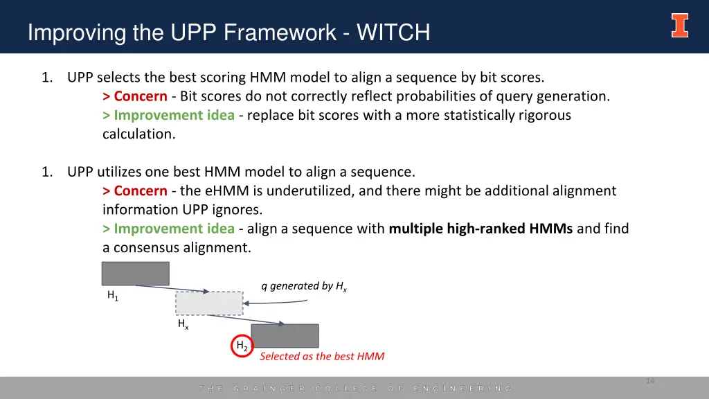 improving the upp framework witch