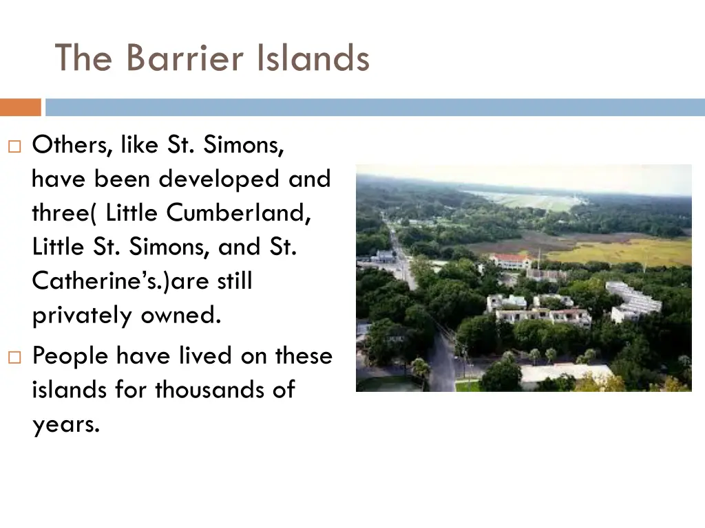 the barrier islands 2