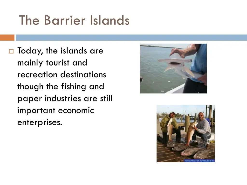 the barrier islands 4