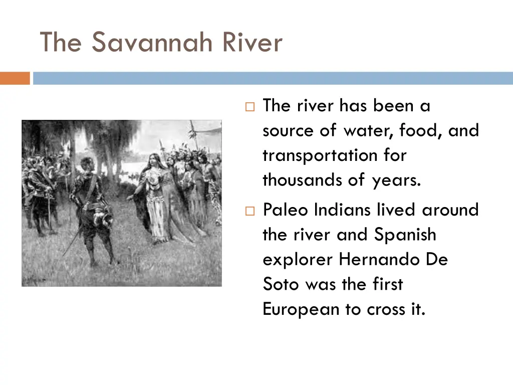 the savannah river 1