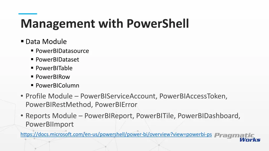 management with powershell